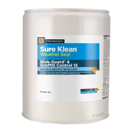 Prosoco Blok-Guard & Graffiti Control 15 Water and Graffiti Repellent 5 Gallon 40390-05GAL